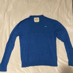 Men’s blue hollister sweater